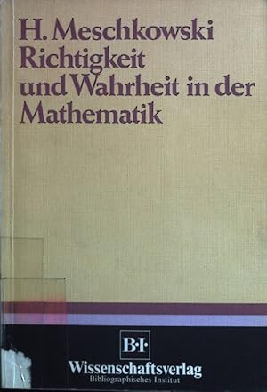 Seller image for Richtigkeit und Wahrheit in der Mathematik. for sale by books4less (Versandantiquariat Petra Gros GmbH & Co. KG)