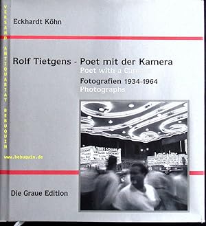 Bild des Verkufers fr Rolf Tietgens - Poet mit der Kamera, poet with a camera. Fotografien 1934 - 1964. zum Verkauf von Antiquariat Bebuquin (Alexander Zimmeck)