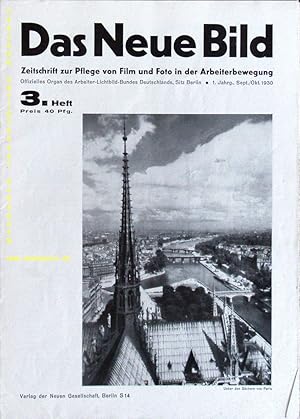 Image du vendeur pour Zeitschrift zur Pflege von Film und Foto in der Arbeiterbewegung. 3 Hefte. mis en vente par Antiquariat Bebuquin (Alexander Zimmeck)