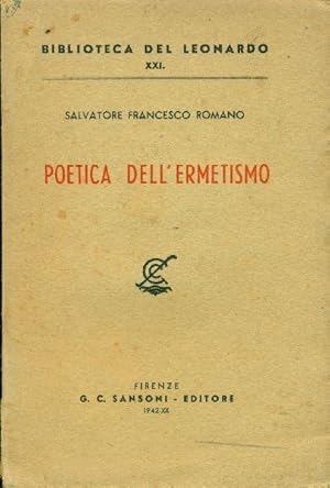 Poetica dell&#39;ermetismo