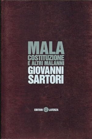 Imagen del vendedor de Mala Costituzione e altri malanni a la venta por Studio Bibliografico Marini