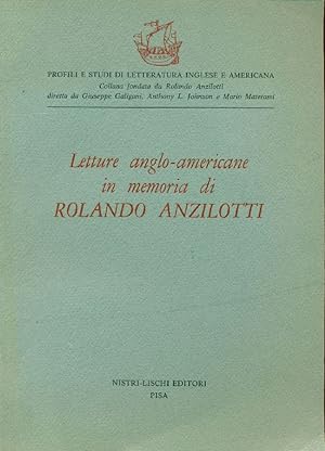 Letture anglo-americane in memoria di Rolando Anzilotti