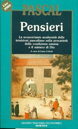 Imagen del vendedor de Pensieri a la venta por Studio Bibliografico Marini