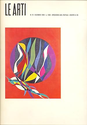 Seller image for Le Arti. Dicembre 1969 for sale by Studio Bibliografico Marini