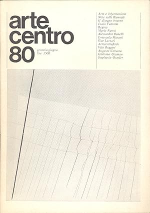 Artecentro-Viceversa. N.1/1980 Gennaio-Giugno