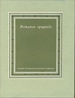 Seller image for Romanze spagnole for sale by Studio Bibliografico Marini