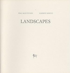 Seller image for Landscapes for sale by Studio Bibliografico Marini