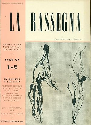 La Rassegna. Gennaio-Febbraio 1951, Anno XX, N. 1-2