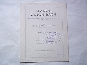 Seller image for Alawon Gwion Bach. Buddugol Yn Eisteddfod Genedlaethol Abertawe 1926 for sale by Carmarthenshire Rare Books