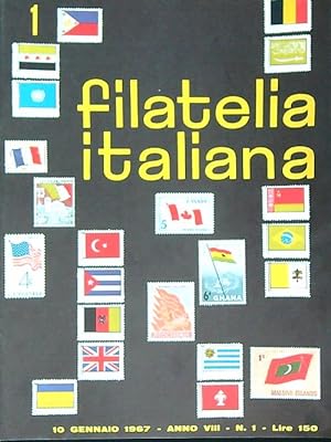 Filatelia italiana 1/10 gennaio 1967