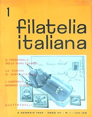 Filatelia italiana 1/5 gennaio 1966