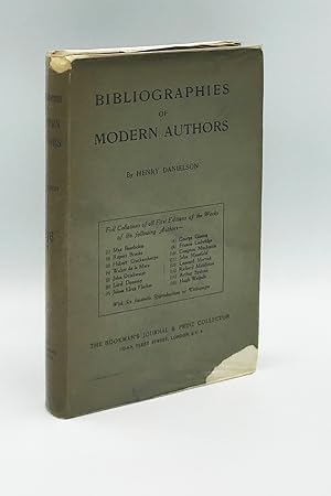 Bibliographies of Modern Authors