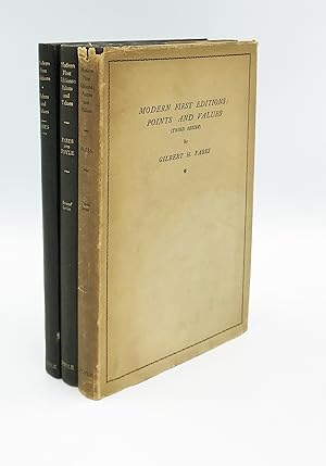 Modern First Editions : Their Points and Values [First, Second & Third Series, complete set]