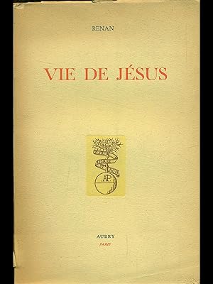 Bild des Verkufers fr Vie de Jesus zum Verkauf von Librodifaccia