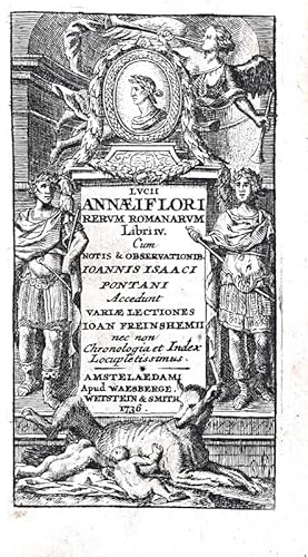 Rerum romanarum libri IV. Cum notis & observationibus Ioannis Isaaci Pontani accedunt variae lect...