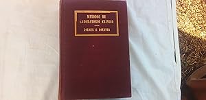 Image du vendeur pour Mtodos de laboratorio clnico. Patologa clnica, bacteriologa, micologa, parasitologa, serologa, bioqumica e histologa. Traduccin y adaptacin de la tercera edicin inglesa por el Dr. Manuel Manrique de la Facultad de Medicina de la Universidad de Madrid. mis en vente par Librera "Franz Kafka" Mxico.