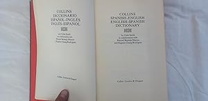 Bild des Verkufers fr Colins Spanish-English, English-Spanish Dictionary. zum Verkauf von Librera "Franz Kafka" Mxico.