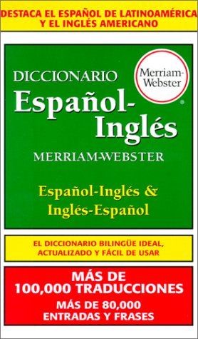 Imagen del vendedor de Diccionario Espanol-Ingles, Merriam-Webster a la venta por Redux Books