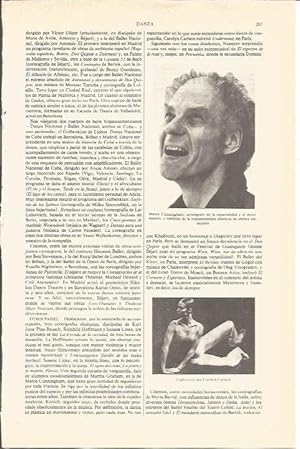 Bild des Verkufers fr LAMINA V05419: Merce Cunningham zum Verkauf von EL BOLETIN