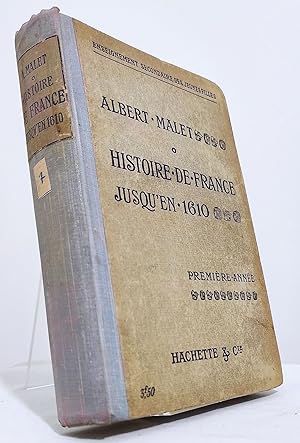 Histoire de France jusqu'en 1610