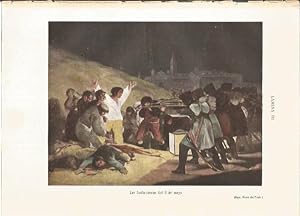 Seller image for LAMINA V05350: Los fusilamientos del 3 de mayo, por Goya for sale by EL BOLETIN