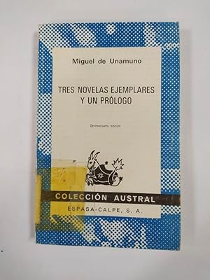 Imagen del vendedor de TRES NOVELAS EJEMPLARES Y UN PRLOGO. COLECCIN AUSTRAL N 70. a la venta por TraperaDeKlaus