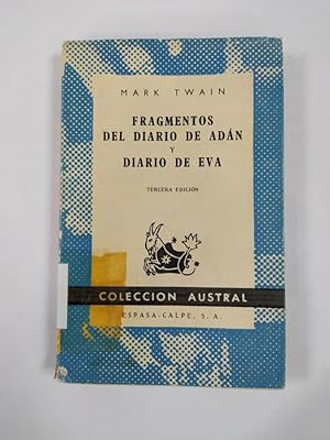 Seller image for FRAGMENTOS DEL DIARIO DE ADN Y EVA. COLECCIN AUSTRAL N 679. for sale by TraperaDeKlaus