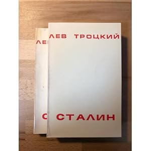 Imagen del vendedor de Lev Trotskij. Stalin v dvukh tomakh. SShA, 1985 a la venta por ISIA Media Verlag UG | Bukinist