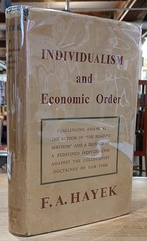 Bild des Verkufers fr Individualism and Economic Order zum Verkauf von Grey Matter Books