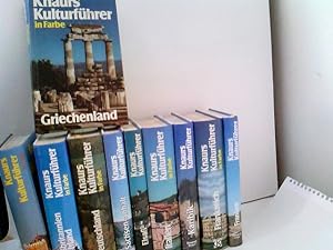 Konvolut bestehend aus 10 Bänden, zum Thema: Knaurs Kulturführer in Farbe.
