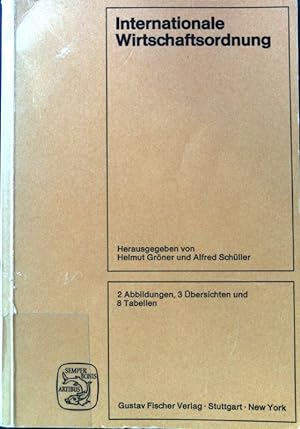 Bild des Verkufers fr Internationale Wirtschaftsordnung. zum Verkauf von books4less (Versandantiquariat Petra Gros GmbH & Co. KG)