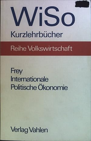 Imagen del vendedor de Internationale Politische konomie a la venta por books4less (Versandantiquariat Petra Gros GmbH & Co. KG)