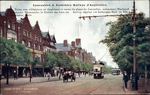 Ansichtskarte / Postkarte Southport Merseyside England, Lancashire and Yorkshire Railway, Lord St...