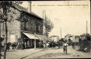 Seller image for Ansichtskarte / Postkarte Argenteuil Val d'Oise, Passage a niveau de la Grande Ceinture for sale by akpool GmbH