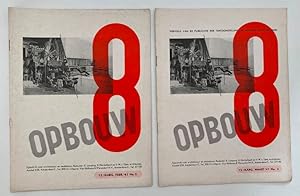 De 8 en Opbouw. 14-Daagsch tijdschrift van de architectengroep ,,De 8" Amsterdam en ,,Opbouw" Rot...
