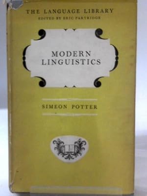 Seller image for Modern Linguistics for sale by World of Rare Books