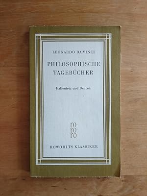 Philosophische Tagebücher - Italienisch und Deutsch