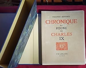 Seller image for CHRONIQUE DU REGNE DE CHARLES IX for sale by LE BOUQUINISTE