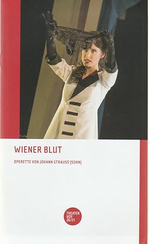 Image du vendeur pour Programmheft Johann Strauss WIENER BLUT Premiere 30. Oktober 2020 Schaustelle Spielzeit 2020 / 2021 mis en vente par Programmhefte24 Schauspiel und Musiktheater der letzten 150 Jahre