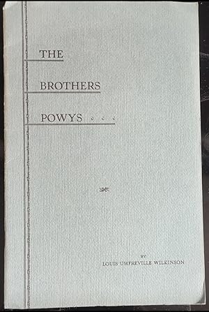 Seller image for The Brothers Powys for sale by Shore Books