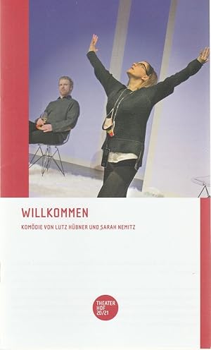 Image du vendeur pour Programmheft Lutz Hbner / Sarah Nemitz WILLKOMMEN Premiere Spielzeit 2020 / 2021 Studio mis en vente par Programmhefte24 Schauspiel und Musiktheater der letzten 150 Jahre