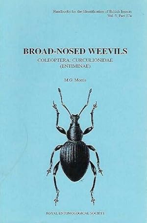 Immagine del venditore per Broad-Nosed Weevils. Coleoptera: Curculionidae (Entiminae). Handbooks for the Identification of British Insects. Vol. 5, Part 17a. venduto da C. Arden (Bookseller) ABA