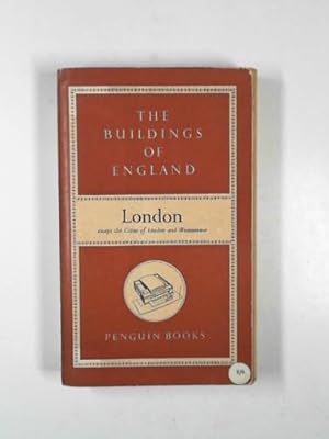 Imagen del vendedor de London, except the Cities of London and Westminster a la venta por Cotswold Internet Books