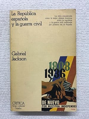Seller image for La república española y la guerra civil for sale by Campbell Llibres