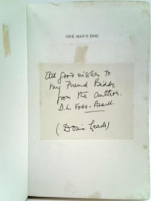 Bild des Verkufers fr One Man's Dog zum Verkauf von World of Rare Books