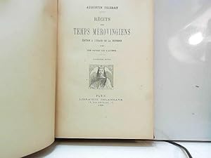 Bild des Verkufers fr A. Thierry Recits Des Temps Merovingiens Edt 1885 zum Verkauf von JLG_livres anciens et modernes