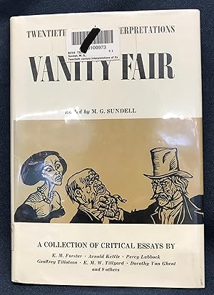 Twentieth Century Interpretations of Vanity Fair: A Collection of Critical Essays, (20th Century ...