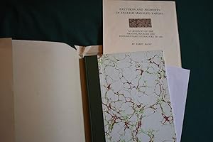 Patterns and pigments in English marbled papers : an account of the origins, sources and document...