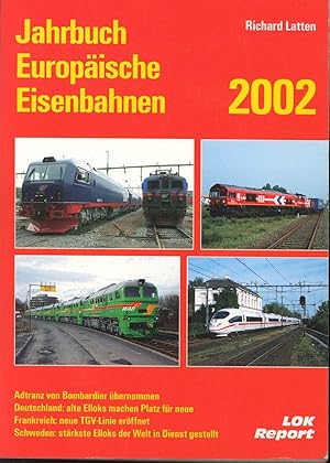 Imagen del vendedor de Jahrbuch Europische Eisenbahnen 2002 a la venta por Antiquariat Kastanienhof