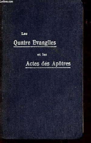 Seller image for Les quatres Evangiles et les actes des apotres (8e Edition) for sale by Le-Livre